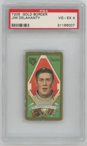 1911 T205 47 Delahanty PSA 4 693902 - Picture 1 of 2