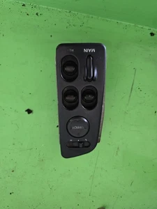 1993-1997 Honda Del Sol Left Driver Power Master Window Switch Oem Black - Picture 1 of 6
