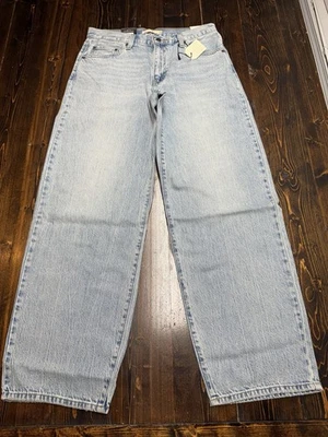 Jeans Levi’s Baggy Dad Premium para mujer, 29x32, lavado claro, nuevos con etiquetas Foto 1 de 4