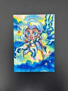 2023 Masterpiece Stuido MARVEL Original Sketch Cards 1/1 STORM - Picture 1 of 2