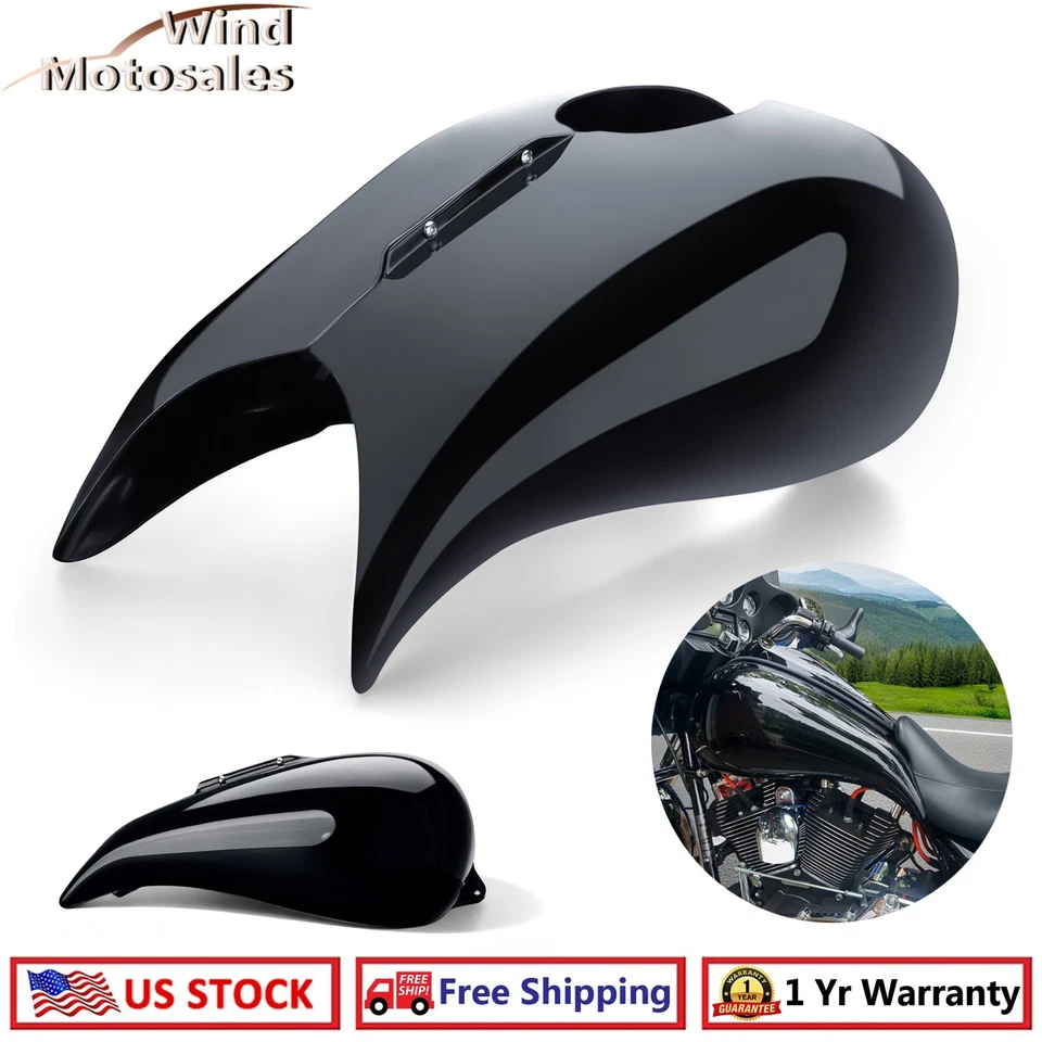 Stretched Gas Tank Cover For Harley Touring Street Electra Road Glide 2009-2023 - Изображение 1 из 4
