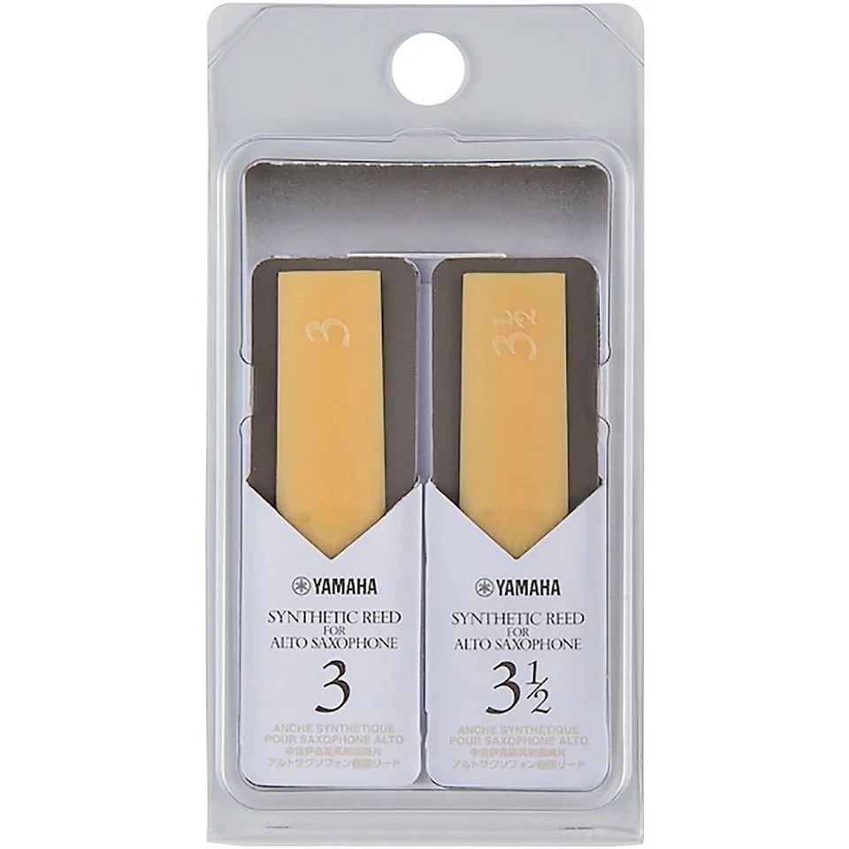 Paquete de muestra de caña de saxofón alto sintético Yamaha; 3,0-3,5 Foto 1 de 1
