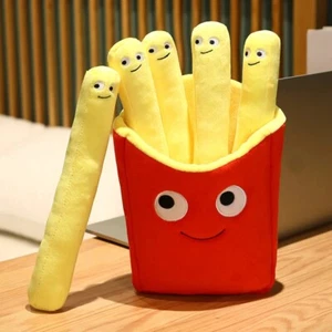 Pommes Frites Plüsch Stofftier, 40cm, Geschenk, Kinder Spielzeug, Puppe - Bild 1 von 6