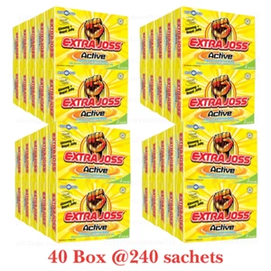 EXTRA JOSS Energy Drink Pulver - 40 Boxen (240 Beutel) Zuckerfrei Ausdauer Boost - Bild 1 von 7