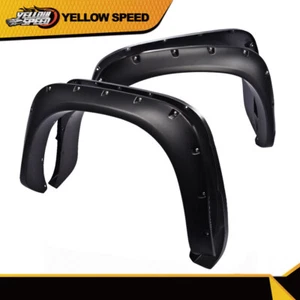 Fit For 02-08 Ram 1500 03-09 Ram 2500 3500 Pocket Bolt Rivet Fender Flares 4pcs - Picture 1 of 12