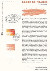 Document Philatélique 1er Jour : 16- 2008 -  Stade de France - Picture 1 of 1