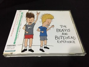 The Beavis and Butt-Head Experience Japan OBI CD Nirvana Anthrax Primus Megadeth - Picture 1 of 5