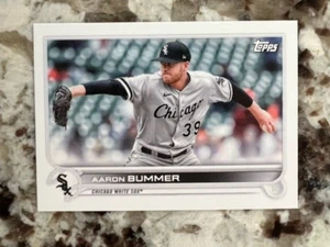 2022 TOPPS MINI MLB BASEBALL CARD CHICAGO WHITE SOX AARON BUMMER #US136 - Picture 1 of 1