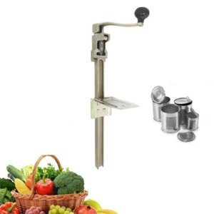 Heavy Duty Commercial Kitchen Tool Stainless Steel Can Opener Manual Table Tool - Picture 1 of 13
