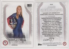 2018 US Olympic & Paralympic Team and Hopefuls /99 Jamie Greubel Poser Rookie RC