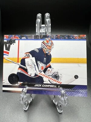 2023-24 Upper Deck Base #72 Jack Campbell - Edmonton Oilers Hockey  - Image 1 of 2
