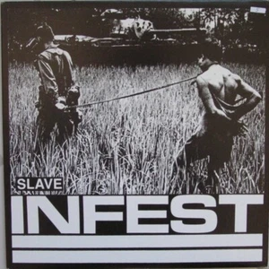 Infest / Slave 2002 US GREEN Vinyl LP Reissue Draw Blank Records DB04 - Picture 1 of 3