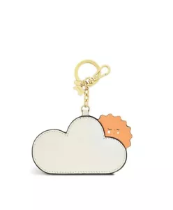 Genuine Radley ‘Hello Sunshine’ Keyring Cloud Mirror Bag Charm Leather BNWT - Picture 1 of 9