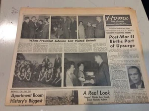 Detroit News November 29 1963 Section D Only Newspaper - Picture 1 of 1
