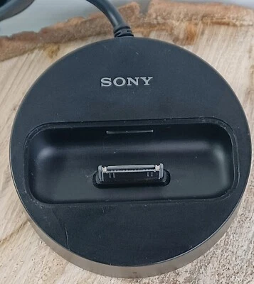 Adaptador de puerto de medios digitales Sony modelo TDM-IP20 base de carga Apple iPod. ¡Bonito!! Foto 1 de 4