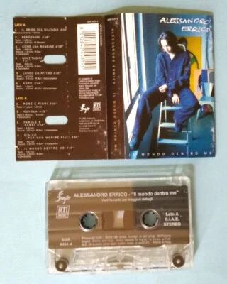 MC Musicassetta ALESSANDRO ERRICO Il Mondo Dentro Me pop italy  - Immagine 1 di 3