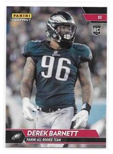 2017 Panini Instant NFL All-Rookie Team Derek Barnett Rookie Card - 1 of 300