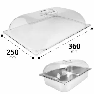 Tapa para depósito de hielo 360x250 mm depósito de hielo depósito de hielo escaparate de hielo heladería - Imagen 1 de 6
