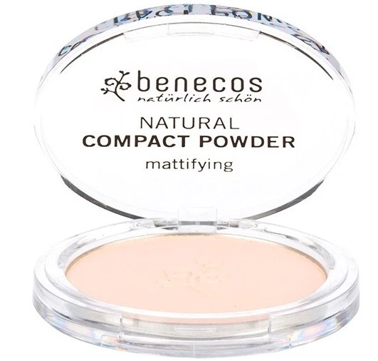 Benecos Natural Mattifying Compact Powder Foundation-Fair .317oz - Image 1 of 1