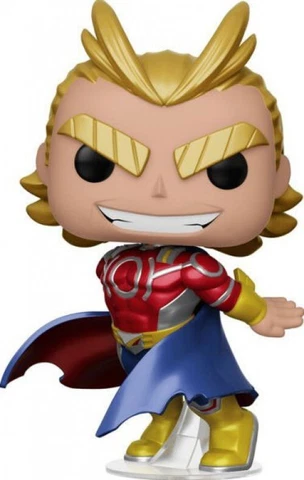 Funko POP! Animation My Hero Academia Silver Age All Might [Metallic] #608 Cover