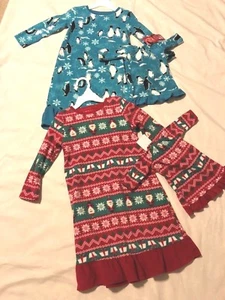 Vestido Jammies for your Families: niña y muñeca, tema invierno/navidad: 2 colores - Imagen 1 de 8