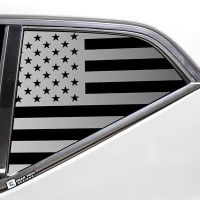 Calcomanía adhesiva bandera americana para Volvo XC40 2019-2023 cuarto ventana Foto 1 de 4