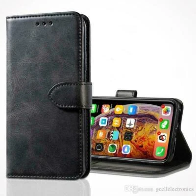 Estuche tipo billetera de cuero abatible para MOTOROLA G10-G23-G24-G30-G31-G41-54-62-73-82 Foto 1 de 4