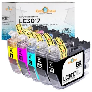 Lote de cartuchos de tinta para Brother LC3017XL para MFC J5330DW J6530DW J6930DW - Imagen 1 de 10