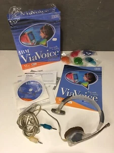 IBM ViaVoice for Apple Macintosh Vintage Software Millenium Edition Retro Rare - Picture 1 of 3