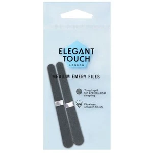 Elegant Touch Medium Emery Nail Files with Tough Grit - Nail Shaper - Pack of 8 - Picture 1 of 2
