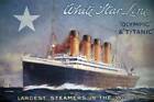 The Titanic or Olympic liner Leaflet of the British White Star Line- Old Photo