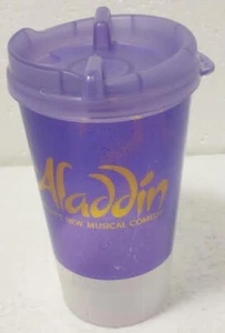 Aladdin Disney Broadway Trinkbecher! Promo Becher Kunststoff Weinglas AUSLAUF - Bild 1 von 10