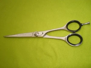 TIJERA PROFESIONAL PARA PELUQUERO, CIZALLA HERA, NITIDEZ ALEMANA, BORDE DE HOJA DE AFEITAR - Imagen 1 de 2