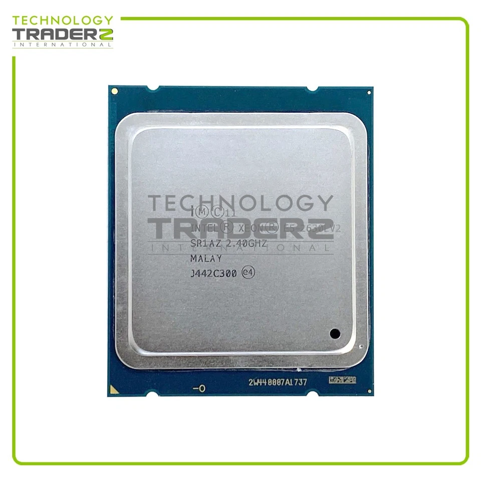 LOT OF 2 SR1AZ Intel Xeon E5-2630L v2 6-Core 2.40GHz 15MB 60W Processor - Image 1 of 1