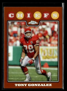 2008 Topps Chrome Tony Gonzalez Copper Refractor /425 #TC95 UX3335 - Picture 1 of 2