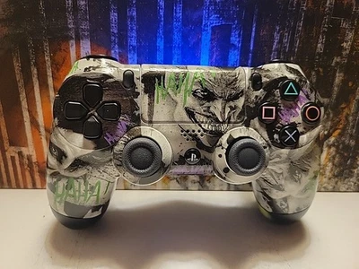 Controle Sony DualShock 4 PlayStation 4 PS4 - Coringa personalizado mergulhado em água - Imagem 1 de 4