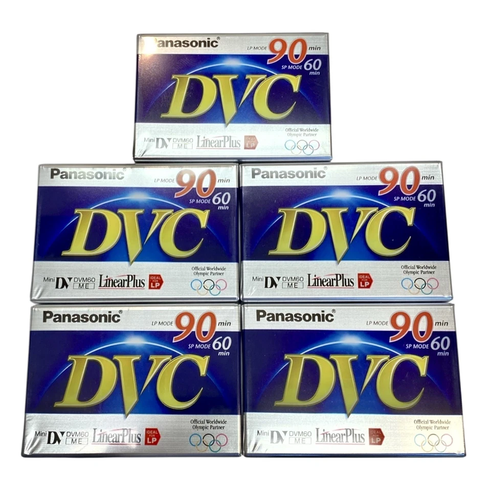 Panasonic Mini DVC Digital Video Cassette Tape Ay-dvm60ej Dvm60