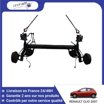 🇫🇷 TRAIN ARRIERE RENAULT CLIO III 2005- ➤7701477390 ♻️ - Photo 1/2