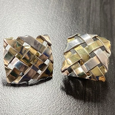 Pendientes Gabriel Ofiesh de oro de ley y 18k - Pendientes de oro de ley y 18k Foto 1 de 4