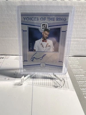 2023 Panini WWE Chronicles Donruss Voices Of The Ring Corey Graves Holo /25 - Image 1 of 2