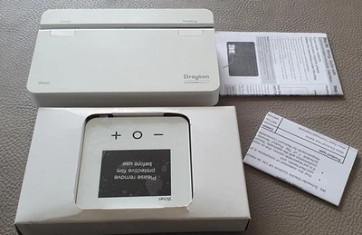 Drayton thermostat Wireless kit 1 White, WT714RK0902 - Image 1 of 3
