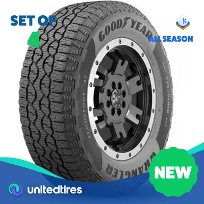 Set of (4) New 265/65R18 Goodyear Wrangler Territory AT 114T - Image 1 of 4