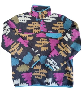 Patagonia Synchilla Multicolor Snap Pullover Fleece - Herren Large SELTEN RARITÄT - Bild 1 von 7