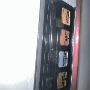 Mary Kay Mini Mineral Eye Color Quad Honey Spice Sienna Blue Metal Vintage Gold - Picture 1 of 2
