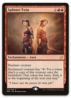 Splinter Twin #129 (NM) Modern Masters 2015 MM2 Magic MTG - Image 1 of 2