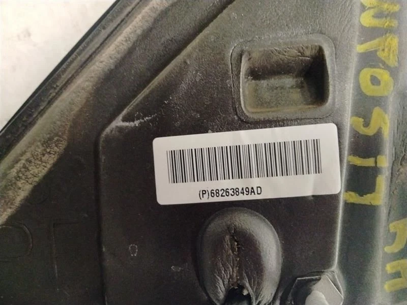 Passenger Side View Mirror Power 7x11" Fits 13-18 DODGE 2500 PICKUP 2727716 - Image 1 of 4