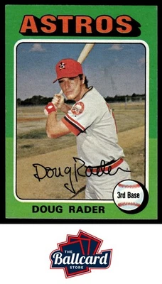 1975 Topps Mini #165 Doug Rader - Image 1 of 2