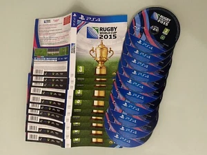 Lote 10 Juegos Playstation 4 PS4 Nuevo Pal FR Rugby World Cup 2015 + Funda - Imagen 1 de 6