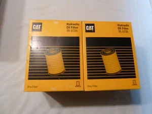 CATERPILLAR HYDRAULIC OIL FILTERS 1R-0735  NOS ( LOT of 2 Filters ) - Picture 1 of 1