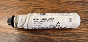 Original Ricoh Savin Lanier Schwarz Toner Typ 1170D/S15/LD015 230g/8,11oz NEU - Bild 1 von 1